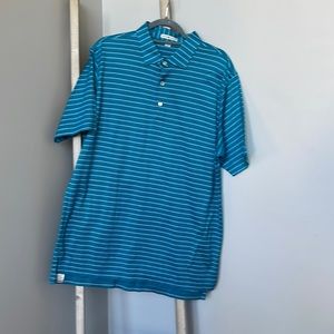 Peter Miller Cotton Polo Shirt. Size Large